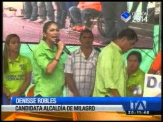 Correa en campaña electoral