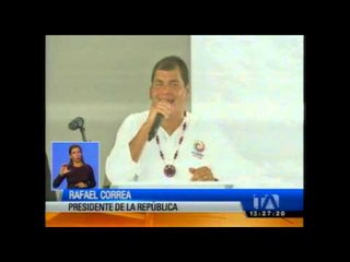 Télécharger la video: Presidente Correa inaugura Ciudad del Milenio