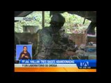Fuerzas Armadas hallan un laboratorio clandestino utilizado para procesar droga en Lago Agrio