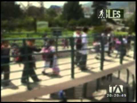 Uso de pasos peatonales