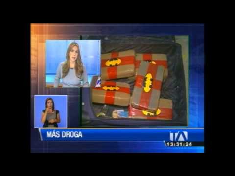 Decomisan 90 kilos de cocaína en Guayaquil