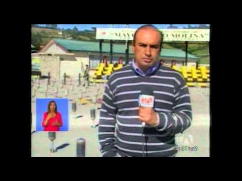 Ejercito ecuatoriano incauta material bélico en la frontera con Colombia