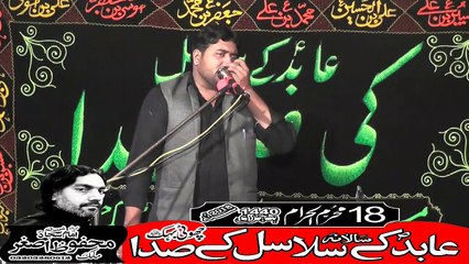 Zakir Mohsin Sultan  18th Muhram 1440(2018) Choti Behak Hafizabad