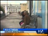 Suicidio de joven en Riobamba