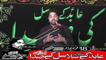 Zakir Malik Abid Hussain Melsi 18th Muhram 1440(2018) Choti Behak Hafizabad