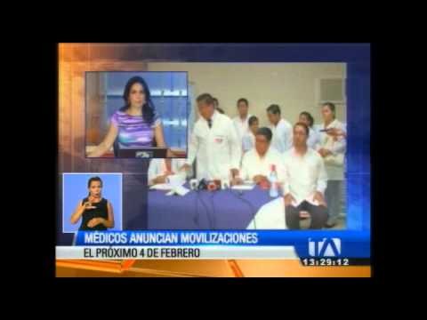 Médicos del Guayas anuncian movilizaciones en rechazo al Código Penal