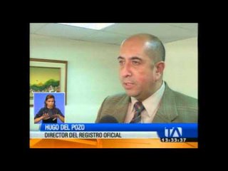 El Registro Oficial procesa el Código Penal para su publicación