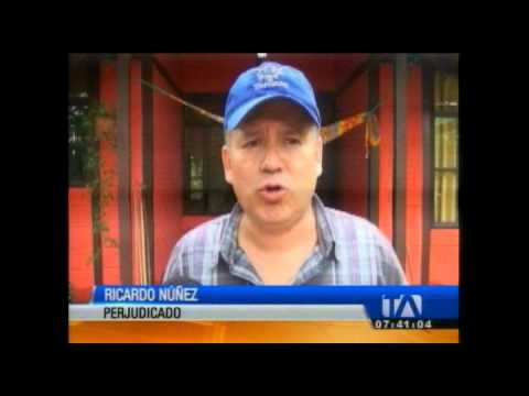 Diez familias fueron afectadas por desbordamiento del río Huascayacu en Napo