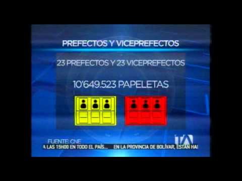 Este 23 de febrero Ecuador elegirá 5.651 dignidades seccionales