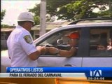 Operativos de seguridad por Carnaval, listos en Guayas
