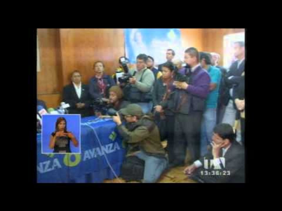 González: Alianza País se negó a conformar alianzas con el movimiento Avanza