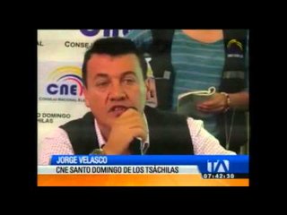 Download Video: Simpatizantes de Alianza País reclaman por el proceso electoral en Santo Domingo