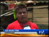 5 familias evacuadas por lluvias en Loja
