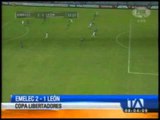 Emelec derrotó 2-1 a León