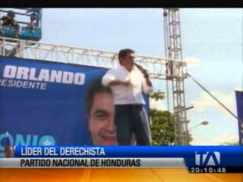 Presidente de Honduras visita Ecuador