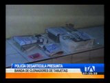 Policía desarticula presunta banda de clonadores de tarjetas en Quito