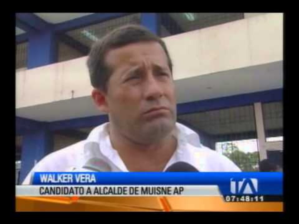 Militares y policías resguardaron el proceso electoral en Muisne