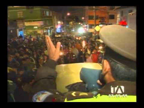 Moradores de La Comuna protestan por inseguridad en el sector