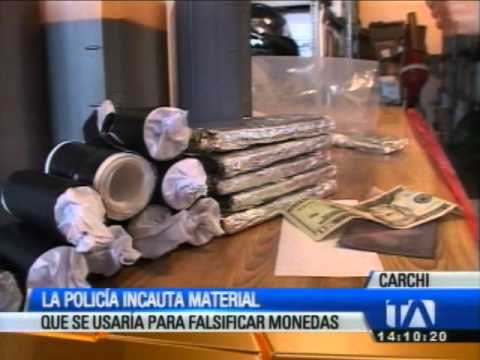 Policía incauta miles de dólares flasos