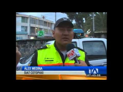 18 personas resultaron heridas en un accidente de tránsito en Latacunga