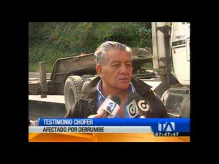 La vía Alóag-Santo Domingo ya está habilitada