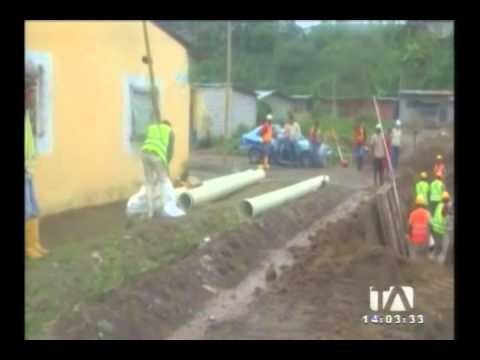 Varias casas serían demolidas para construir alcantarillado