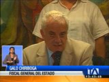 Galo Chiriboga se pronuncia tras audiencia fallida del caso 