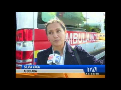Accidente múltiple se registró en Quito