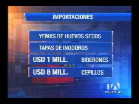 Gobierno intenta reducir gastos en importaciones