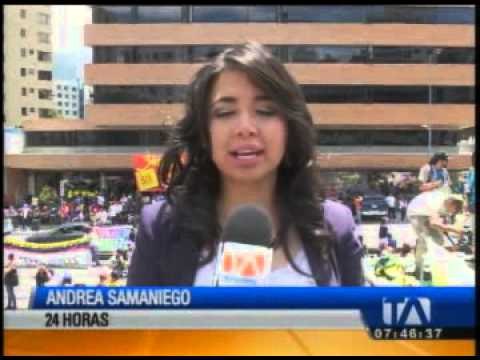 Yasunidos entregó 756 mil firmas al Consejo Nacional Electoral