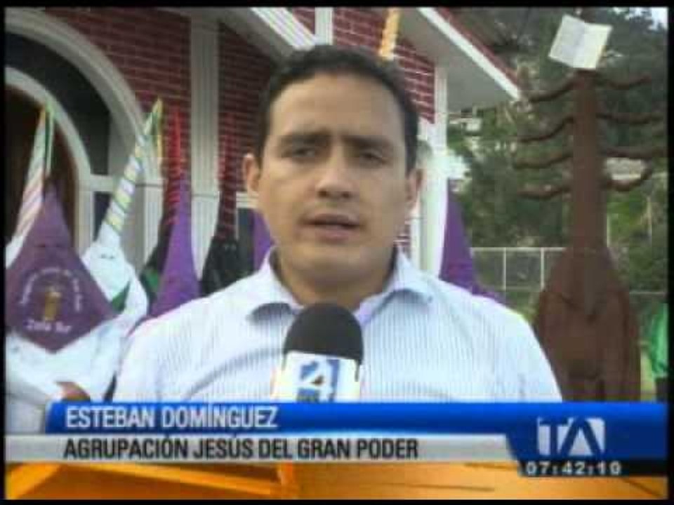 Este viernes se realizará la procesión de Jesús del Gran Poder en el sur de Quito