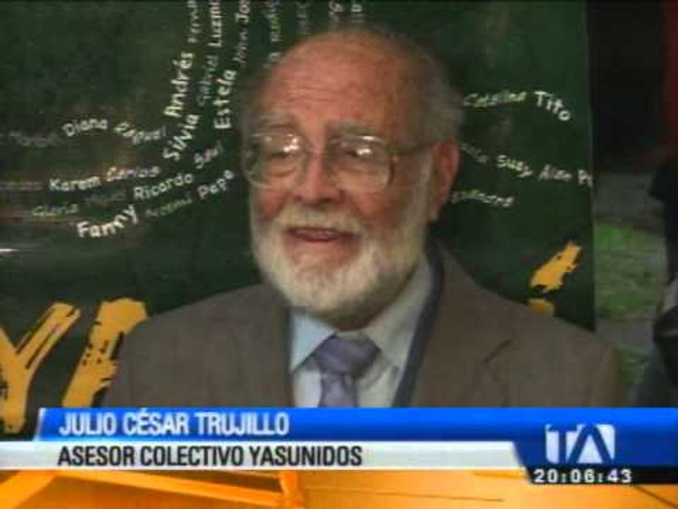 Yasunidos denuncian supuesta falta de control de la cadena de custodia de sus firmas