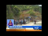 Los 64 trabajadores que quedaron atrapados en una mina en Portovelo están ilesos