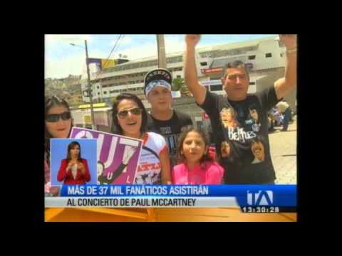 Más de 37 mil fanáticos asistirán al concierto de Paul McCartney