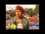 Fuerzas Armadas decomisan municiones en Esmeraldas