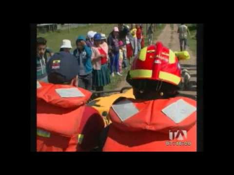 Dos parroquias ganaderas quedaron inundadas por las lluvias en Cuenca