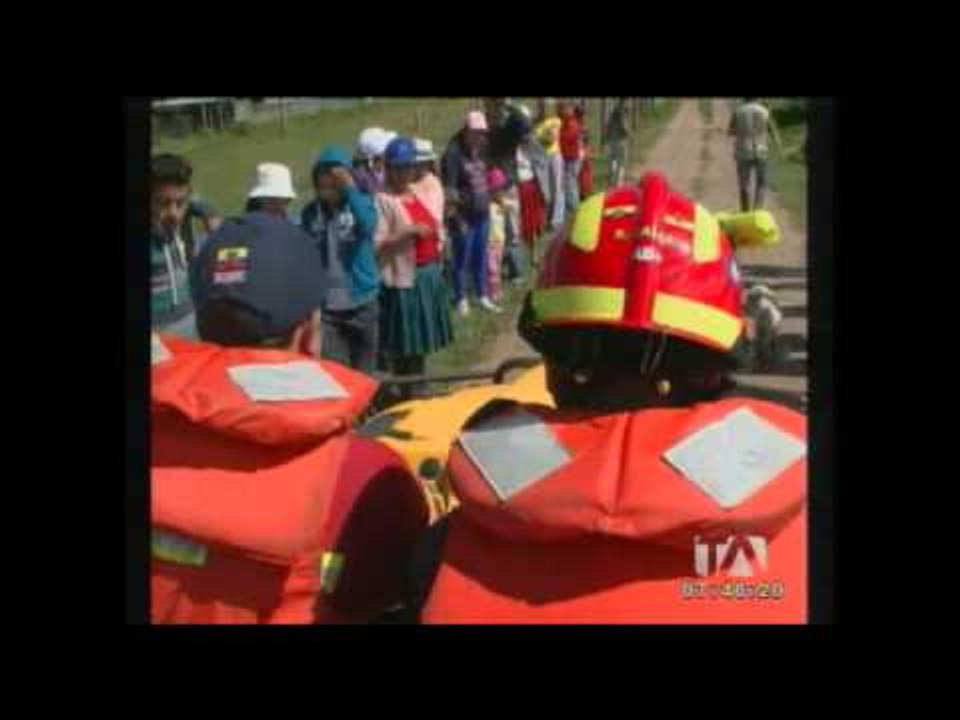 Dos parroquias ganaderas quedaron inundadas por las lluvias en Cuenca