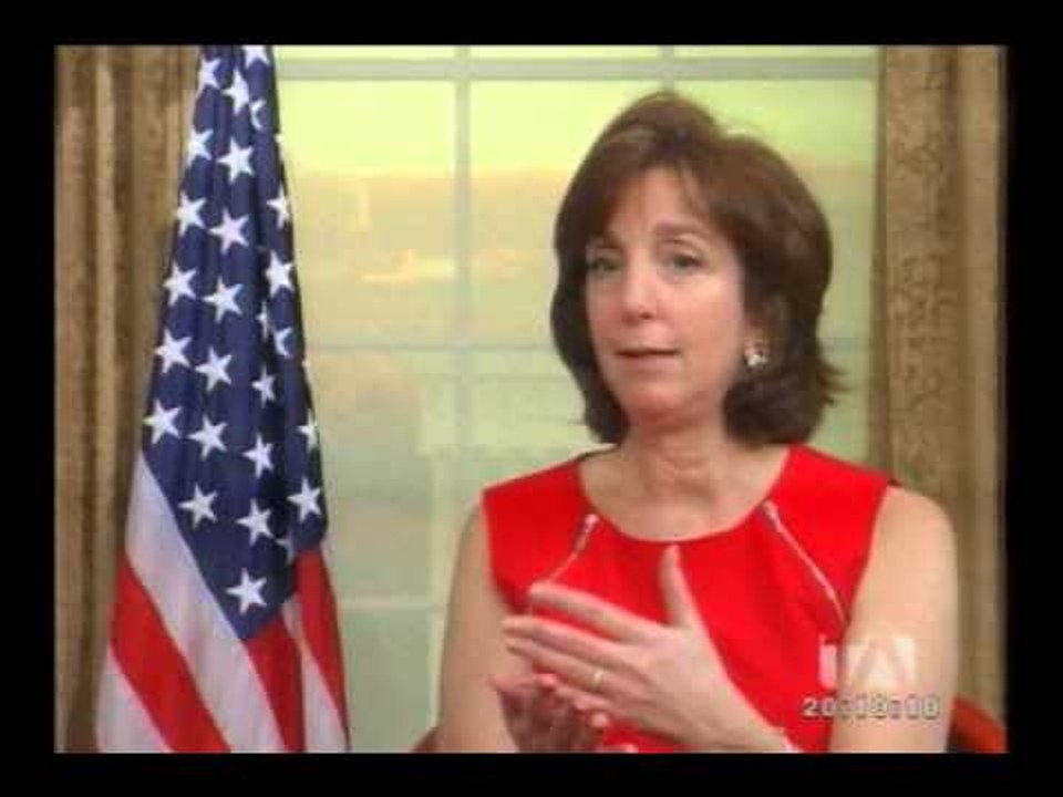 Visita de la secretaria para el hemisferio occidental de Estados Unidos a Ecuador