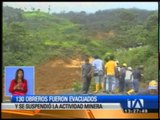 Deslaves sepultaron dos campamentos mineros en Azuay