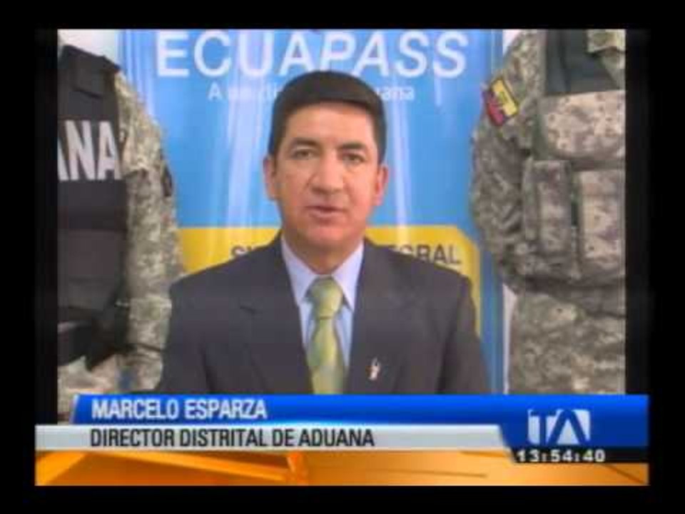 Loja: Aduana incauta mercadería ilegal