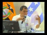 Correa pide disculpas por los actos de corrupción de exministro del Deporte