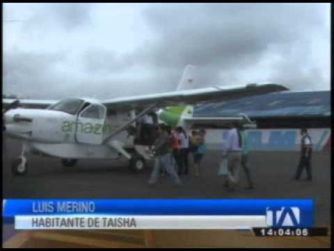 Seis naves de Tame al servicio de la comunidad amazónica