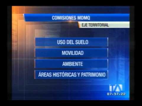 Concejo Metropolitano de Quito aprueba ordenanza de funcionamiento de 21 comisiones