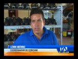 Personas con discapacidad fabrican zapatos 100% ecuatorianos
