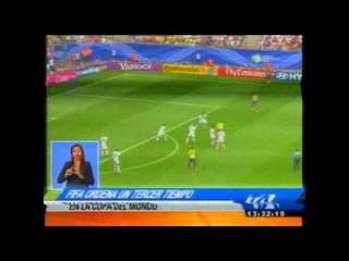 FIFA ordena un tercer tiempo en la Copa del Mundo