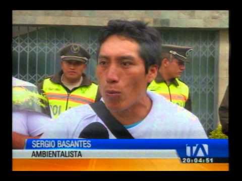 Quito: Organizaciones ecologistas piden respeto a los recursos naturales