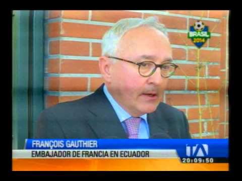 Embajador francés en Quito habla sobre el encuentro Ecuador-Francia