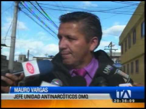 9 allanamientos deja 10 detenidos en Quito