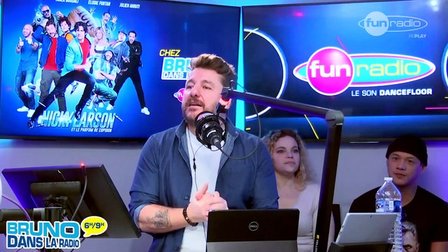 Nicky Larson avec Philippe Lacheau, Elodie Fontan, Julien Arruti Tarek Boudali - Bruno dans la Radio