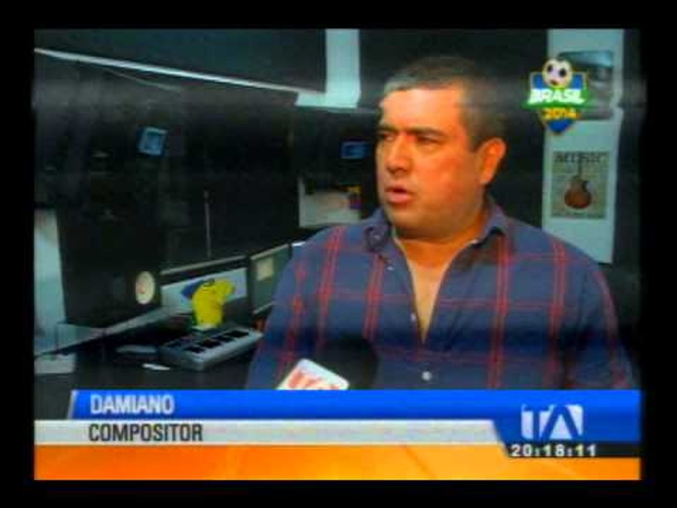 Las canciones mundialistas también han hecho fuerza por Ecuador